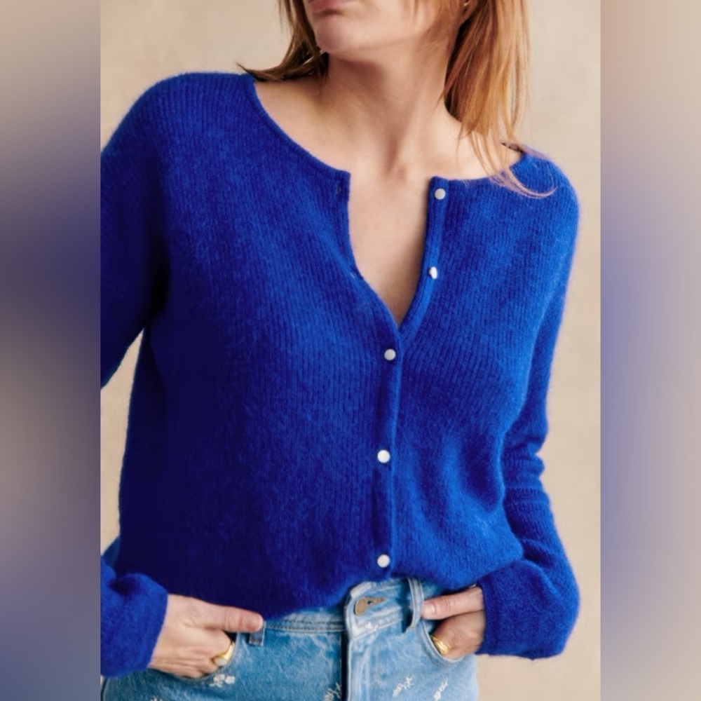 Sezane Gaspard Royal Blue Medium